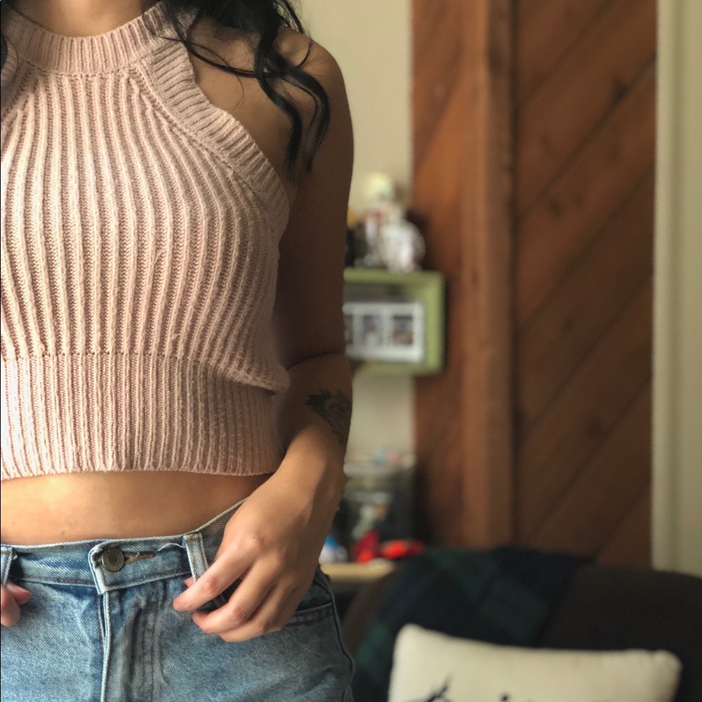 Brandy Melville knitted croptop